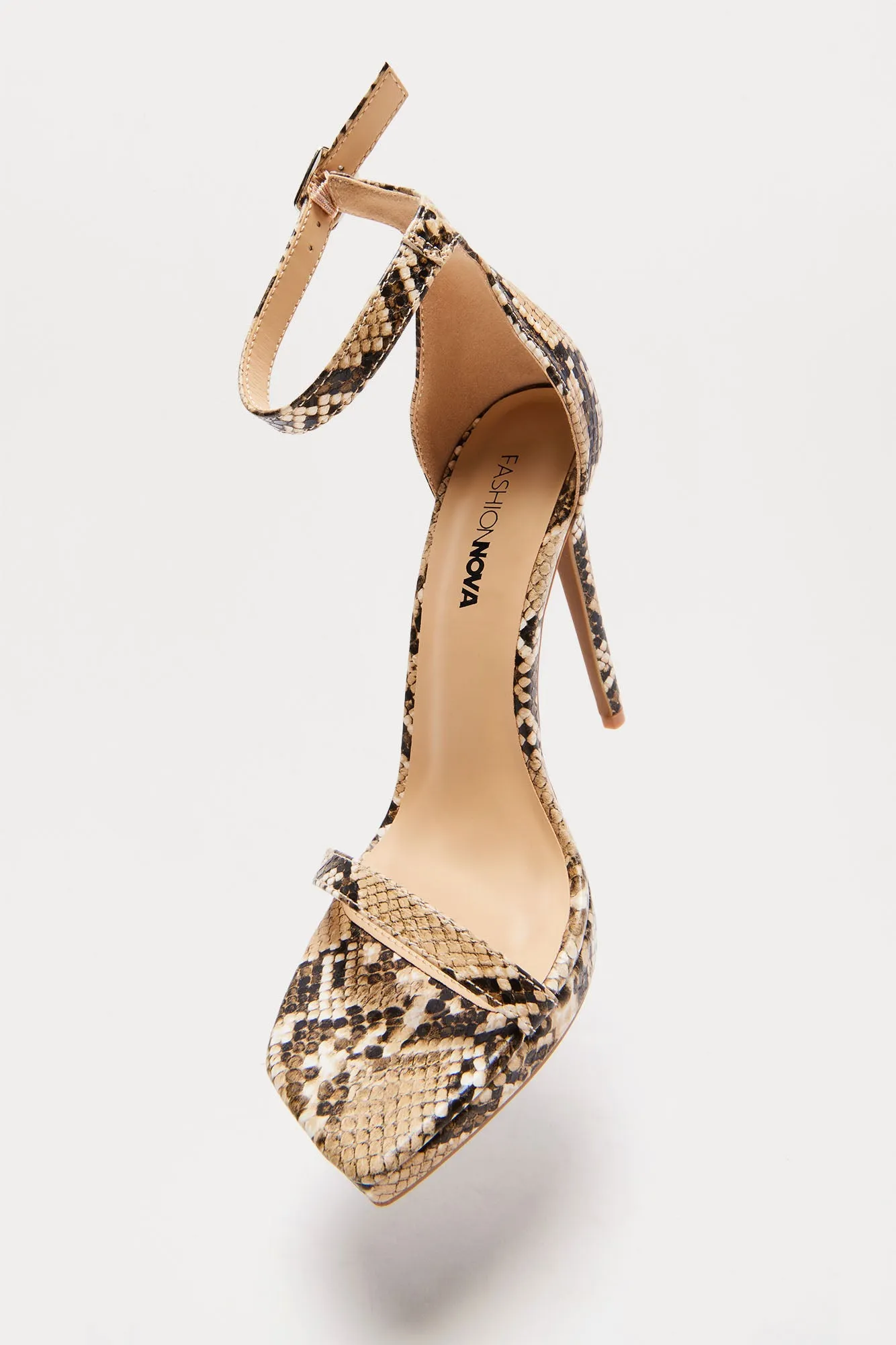 Always On My Mind Natural/Combo Heeled Sandals - Stylish & Comfortable Footwear