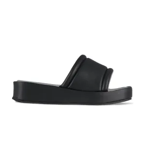Andreanna Platform Sandals Black
