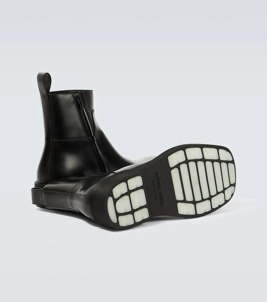 Bottega Veneta Leather ankle boots