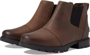 Chelsea boots Emelie III Chelsea Waterproof SOREL, color Tobacco/Black