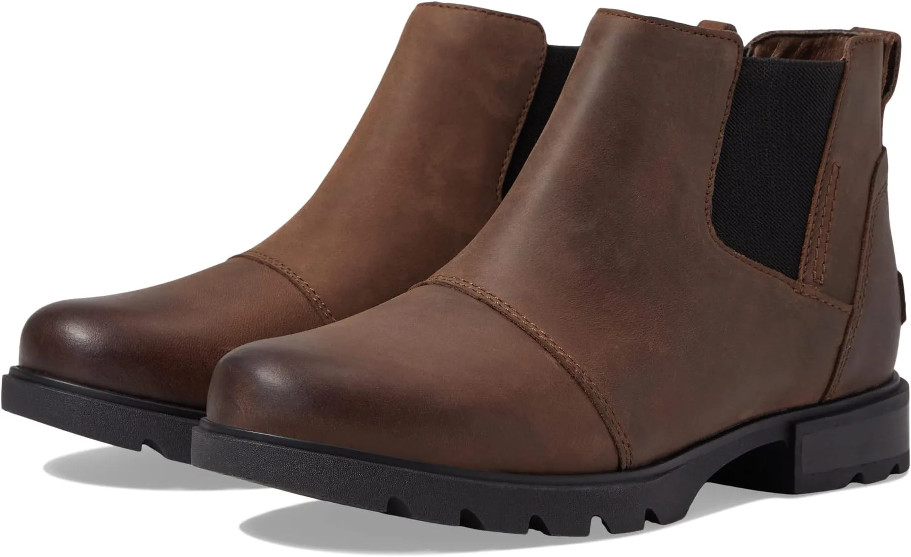 Chelsea boots Emelie III Chelsea Waterproof SOREL, color Tobacco/Black