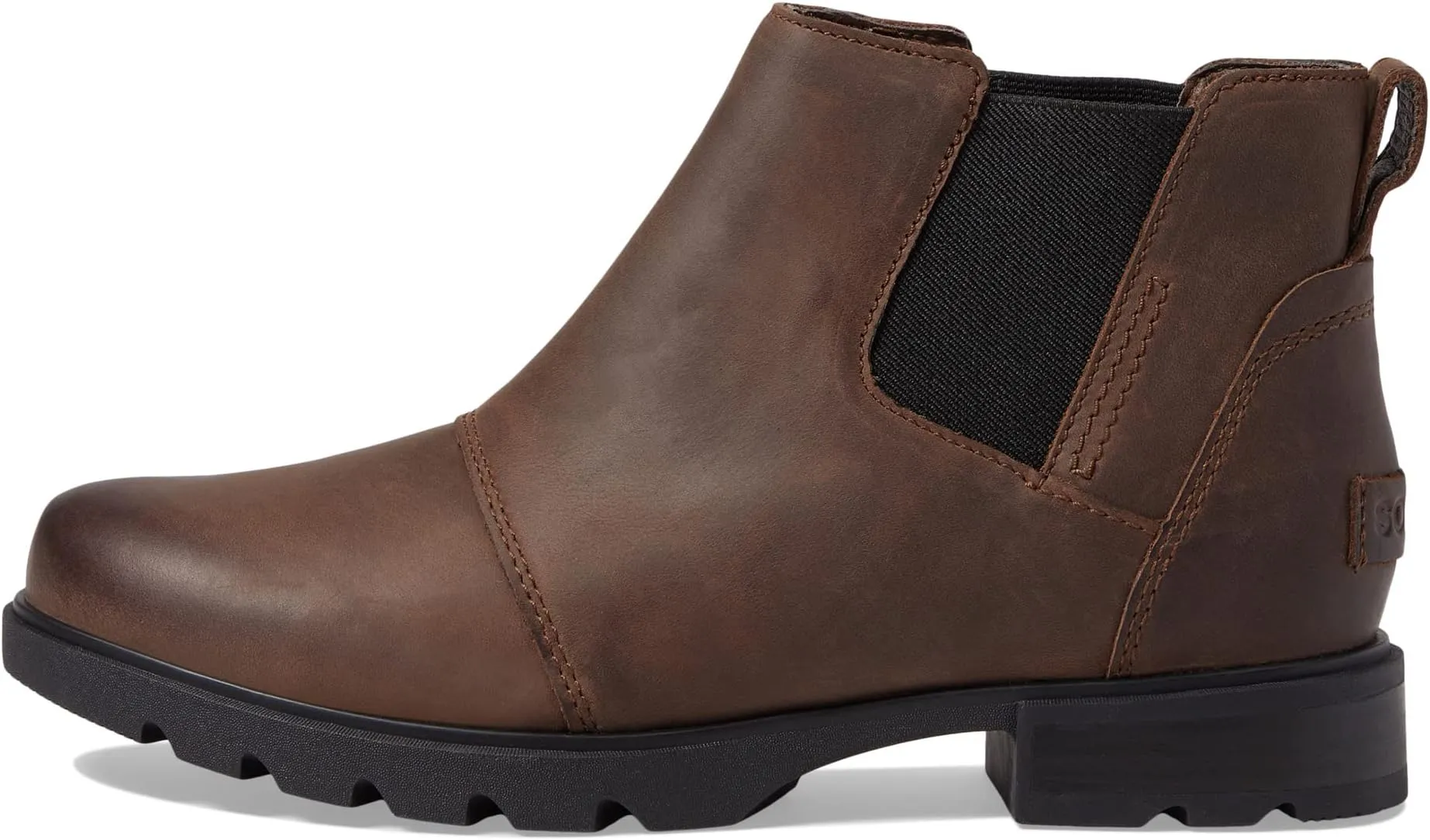 Chelsea boots Emelie III Chelsea Waterproof SOREL, color Tobacco/Black
