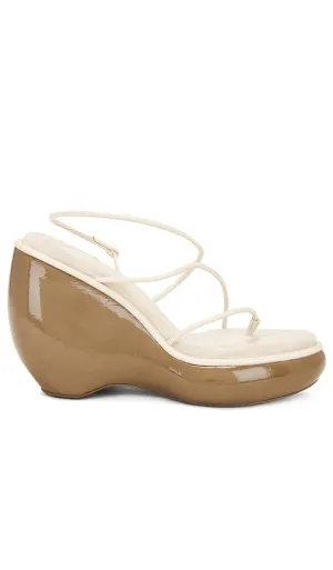 Cult Gaia Denali Wedge in Cream
