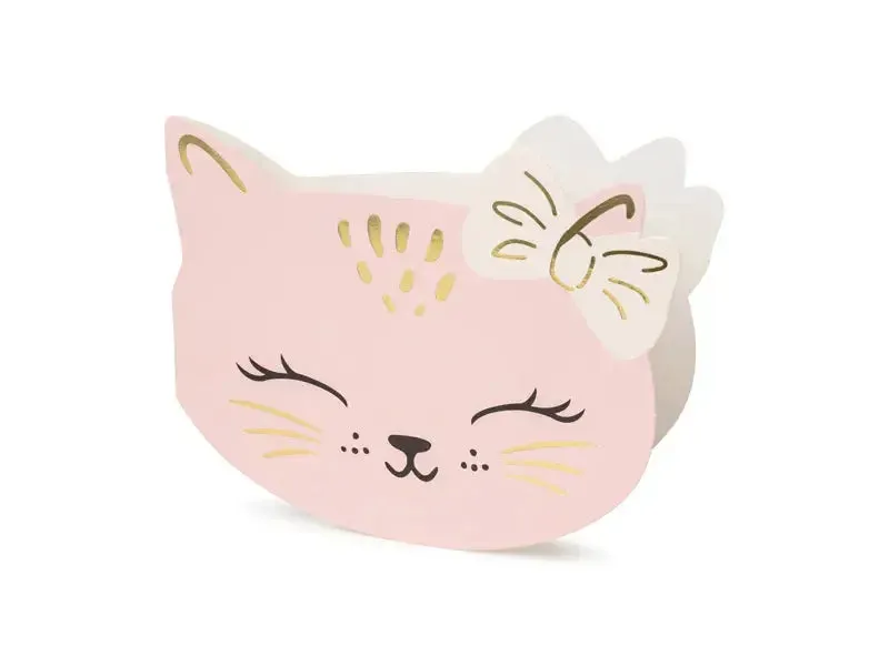 Invitations Kittens, 13 x 10cm, mix