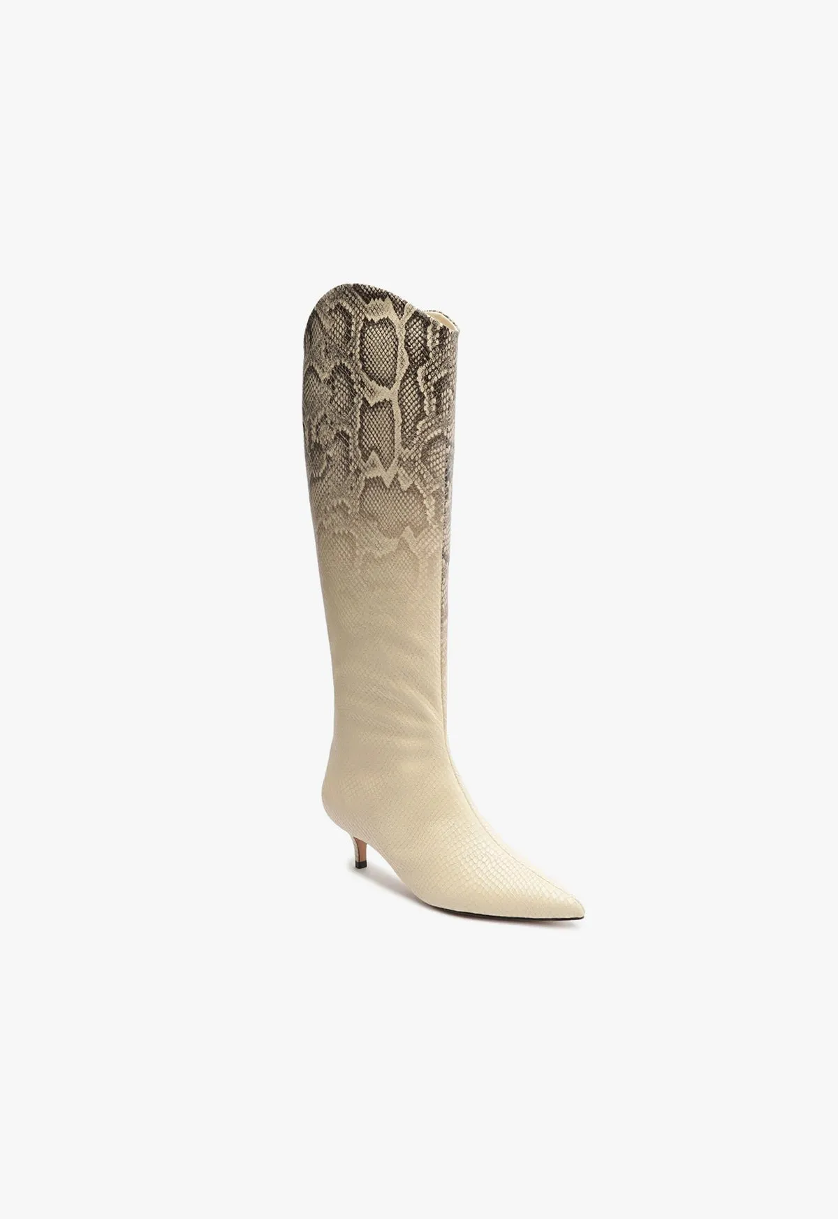 Maryana Lo Snake Faded Boot