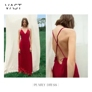 Pearly Silk Dress