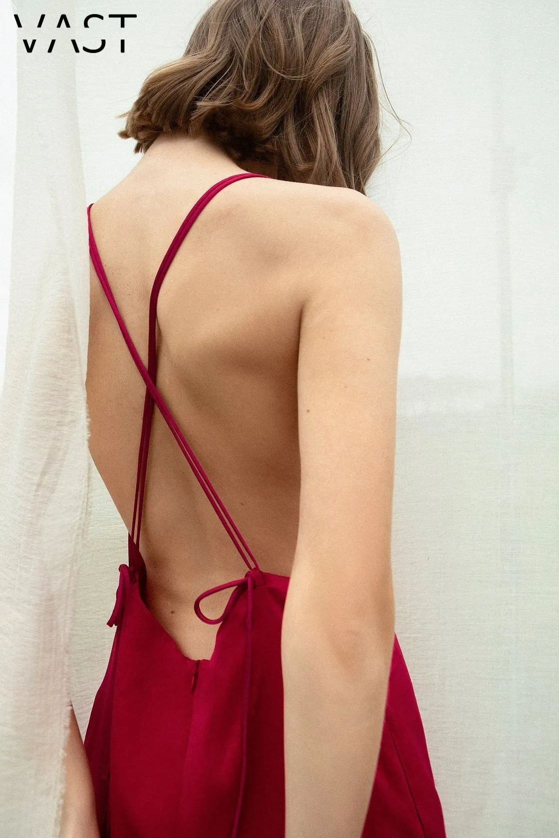 Pearly Silk Dress