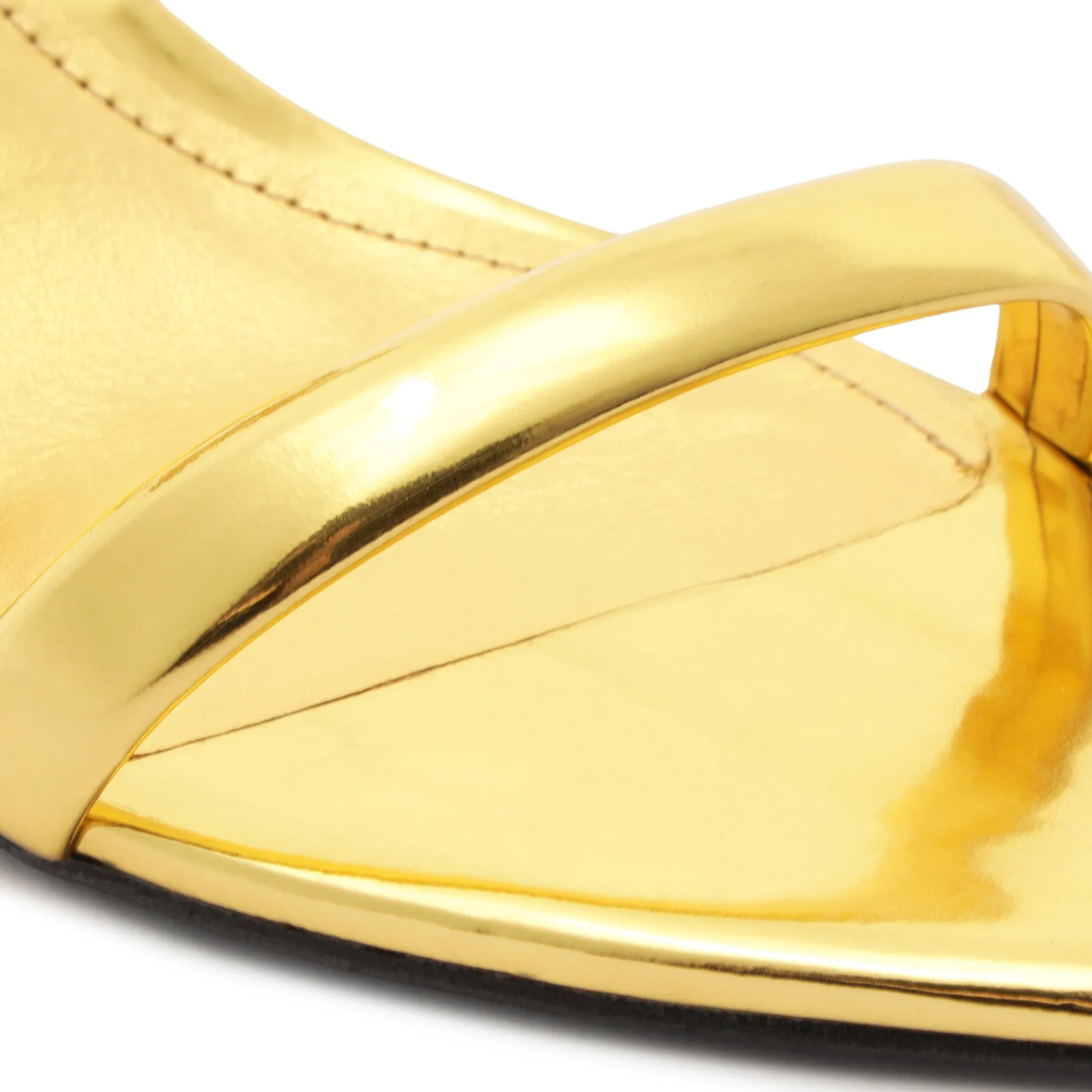Skye Mid Stiletto Specchio Leather Sandal