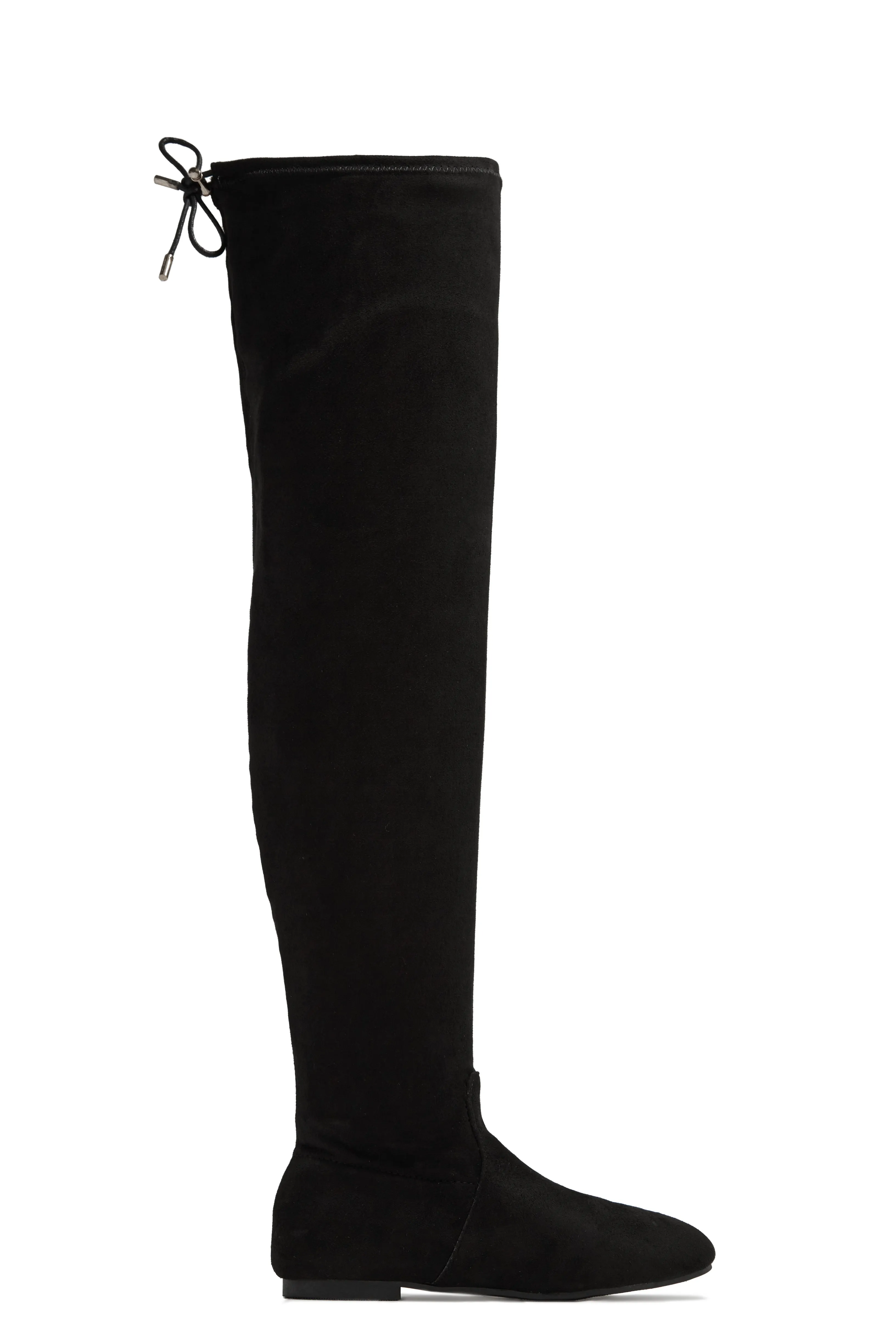 Strut & Slay Over The Knee Boots - Black