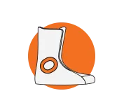 ThirtyTwo Ankle Donuts for Volume Reduction - Adjustable Comfort