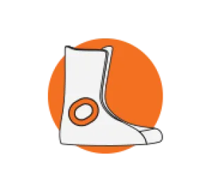 ThirtyTwo Ankle Donuts for Volume Reduction - Adjustable Comfort