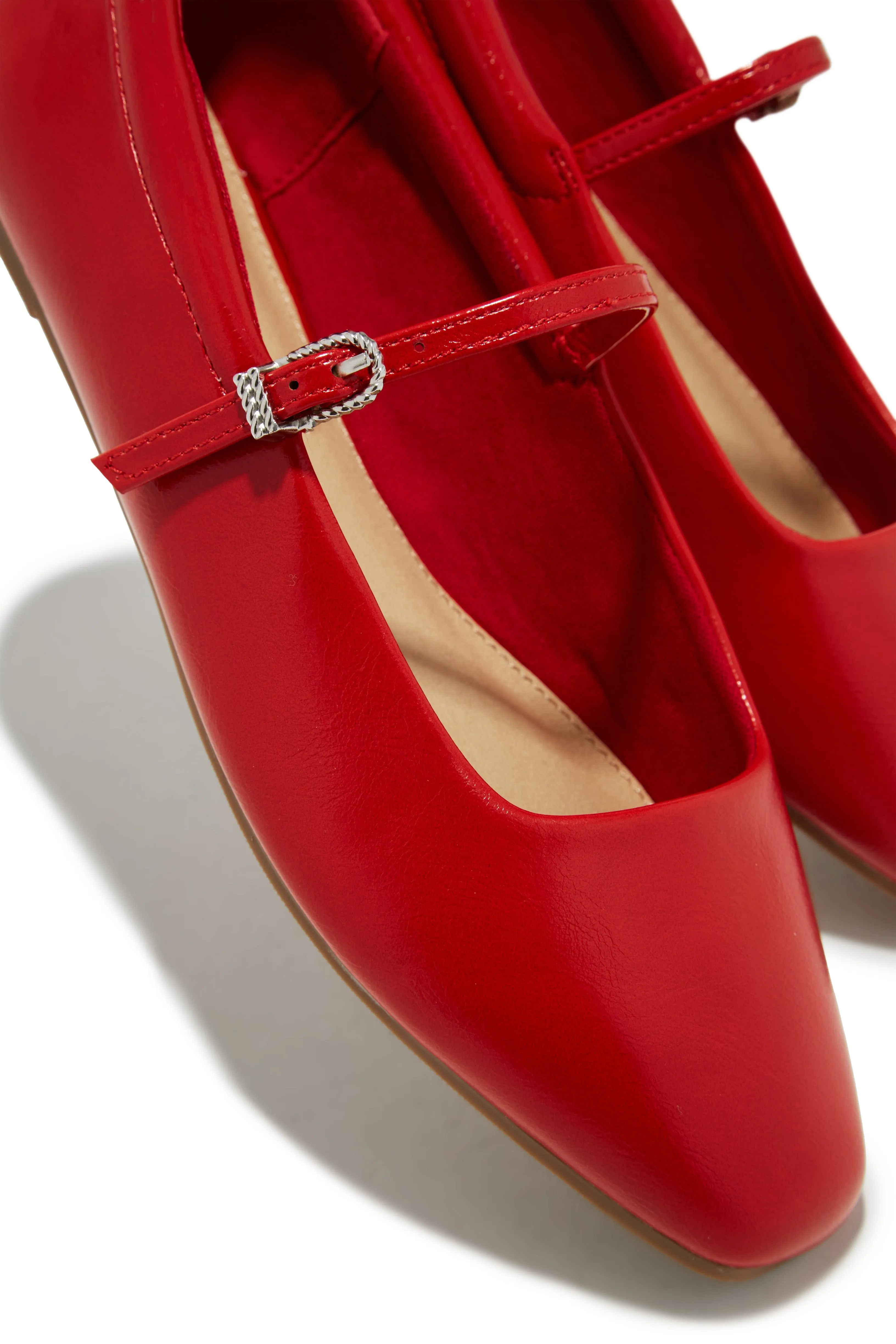 Zoe Flats - Red